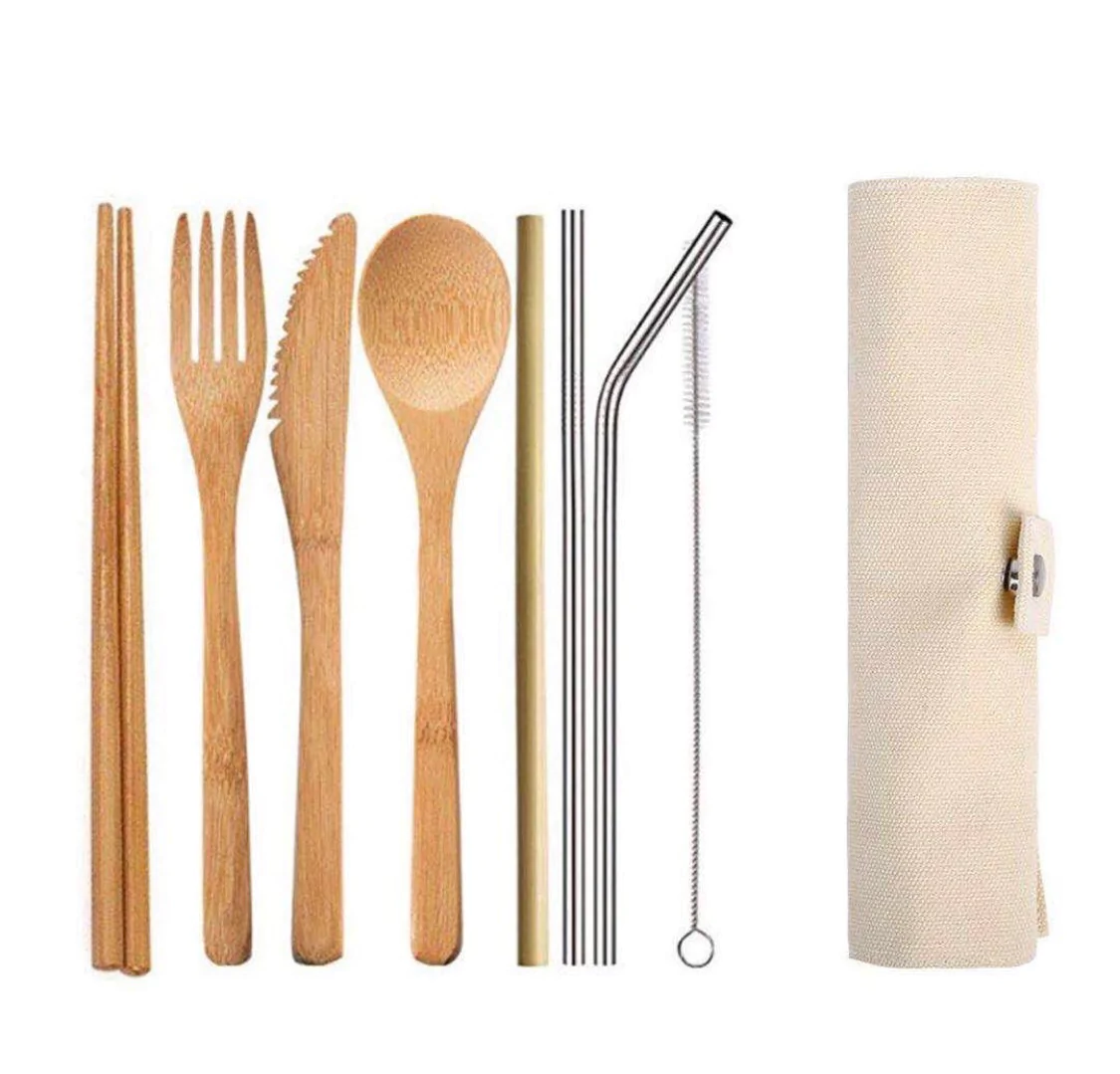 Bamboo Cutlery Set
